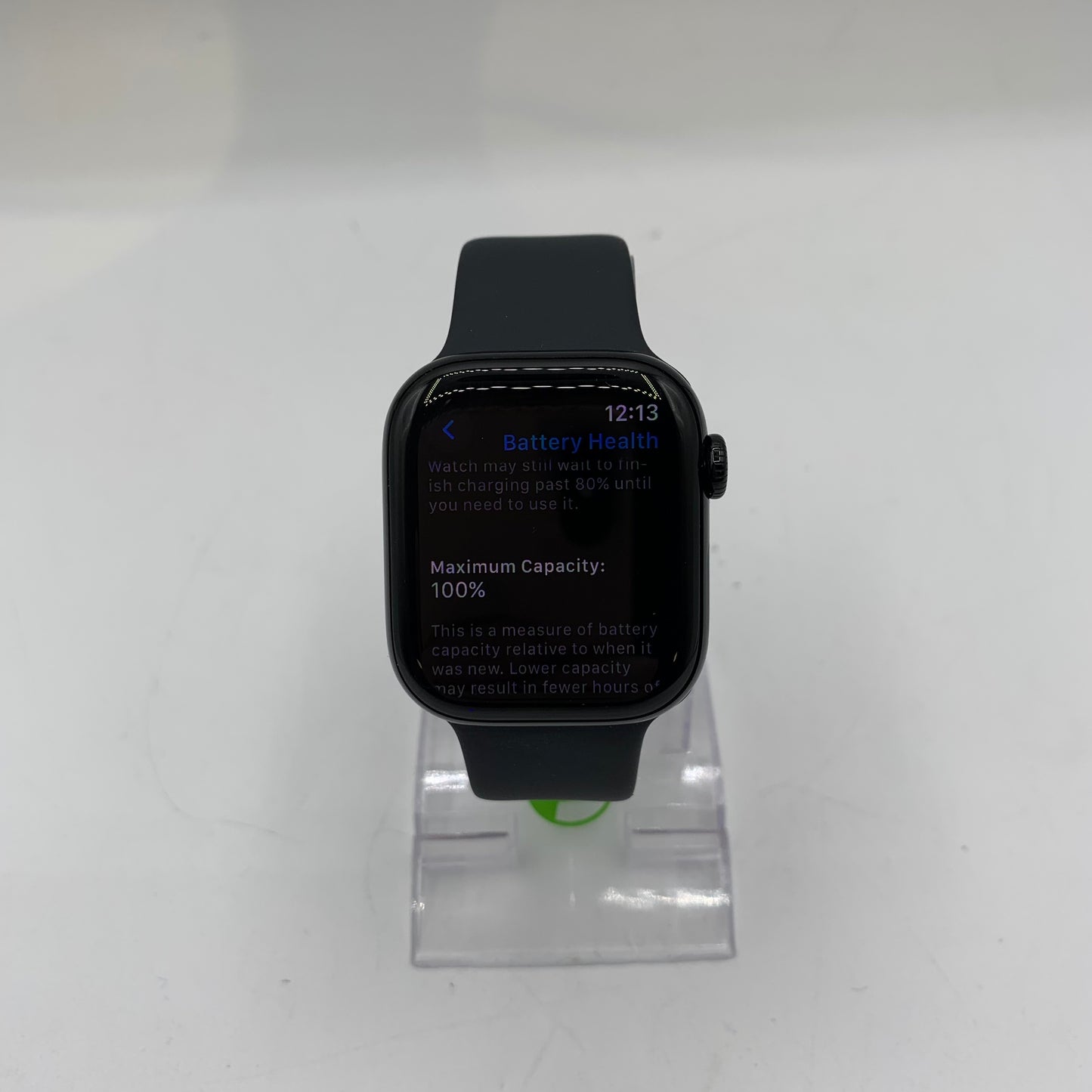 Factory Unlocked Apple Watch Series 10 42MM Jet Black Aluminum Black Band A3001