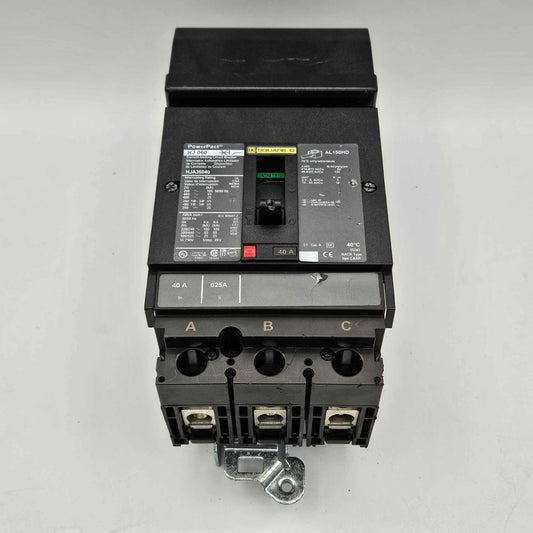 Square D PowerPact HJ 060 3-Pole Circuit Breaker HJA36040