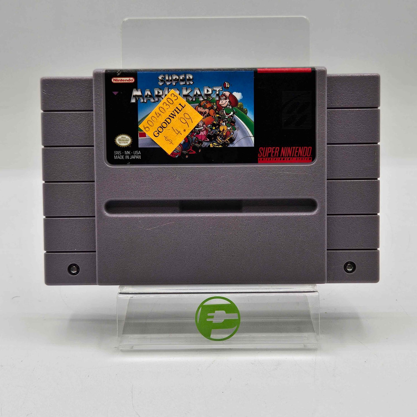 Super Mario Kart (Super Nintendo SNES, 1992) Cartridge Only