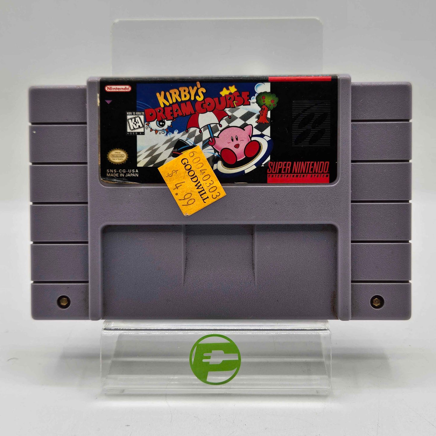 Kirby's Dream Course (Super Nintendo SNES, 1995) Cartridge Only