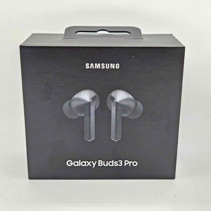 New Samsung Galaxy Buds3 Pro SM-R630 ANC Wireless Bluetooth Earbuds Silver