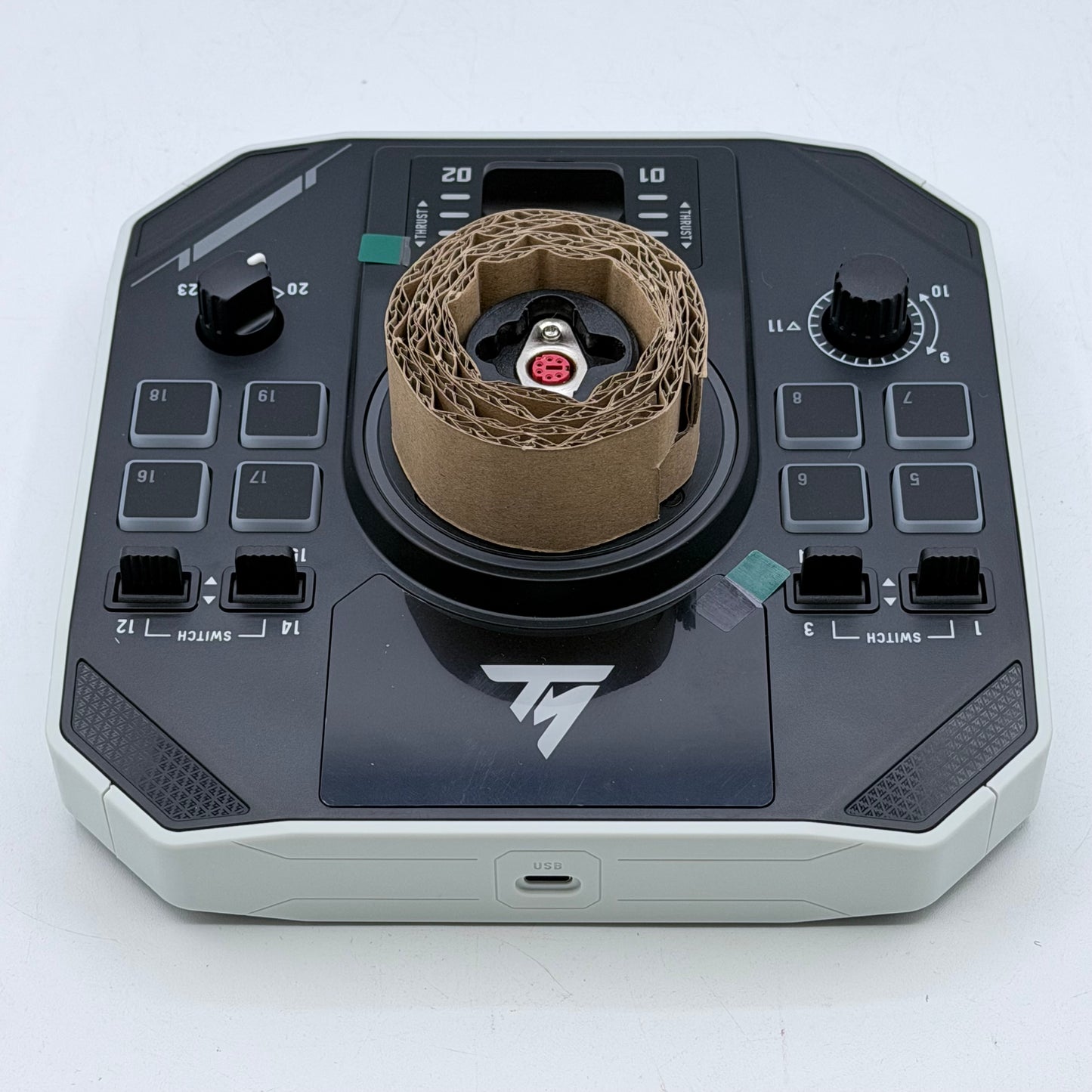 New Thrustmaster SOL-R2 HOSAS Space SIM Duo White SOL-R 1 Flight Joysticks
