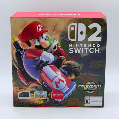 New Nintendo Switch 2 Console Gaming System BEE‑001 Mario Kart World Bundle