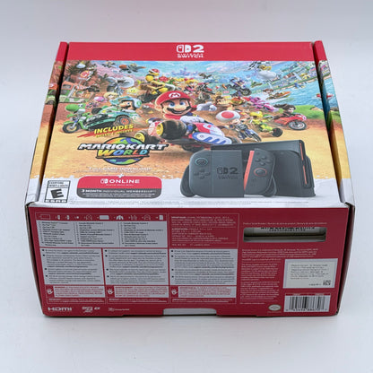 New Nintendo Switch 2 Console Gaming System BEE‑001 Mario Kart World Bundle