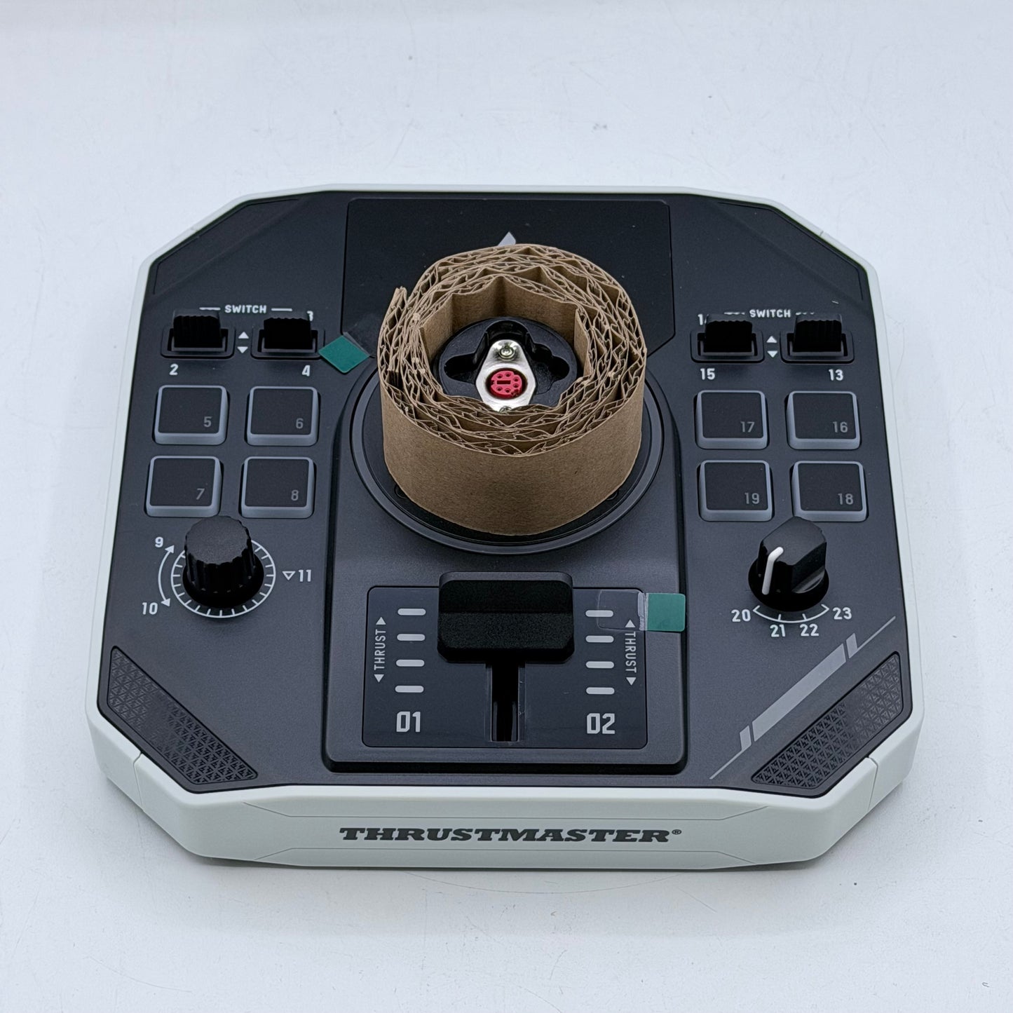 New Thrustmaster SOL-R2 HOSAS Space SIM Duo White SOL-R 1 Flight Joysticks