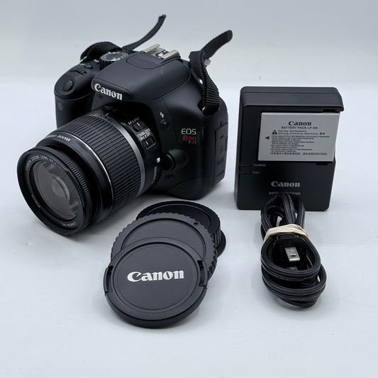 Canon EOS Rebel T2i 18.0MP Digital SLR with EF-S 18-55mm f/3.5-5.6 IS Zoom Lens