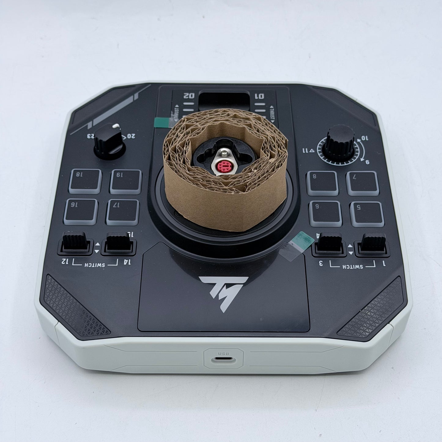 New Thrustmaster SOL-R2 HOSAS Space SIM Duo White SOL-R 1 Flight Joysticks