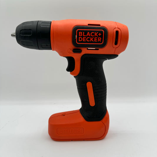 Black+Decker BDCD8 8V Cordless Drill Tool Only