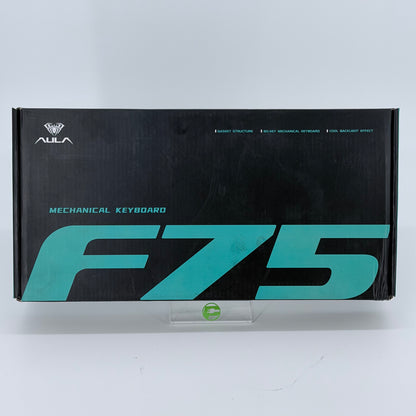 New AULA F75 F75WCS Pro Wireless Mechanical Keyboard White Contour Seiya Switch