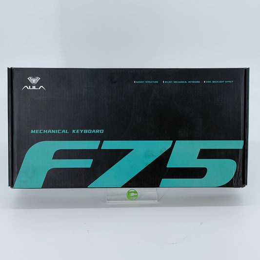 New AULA F75 F75WCS Pro Wireless Mechanical Keyboard White Contour Seiya Switch