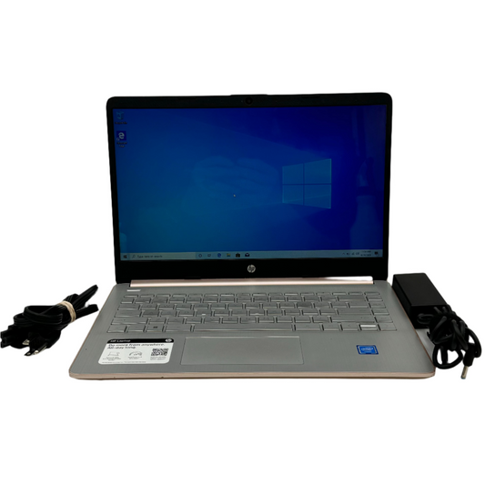 HP Laptop 14-dq0054dx 14" Celeron N4120 1.1GHz 4GB RAM 64GB eMMC