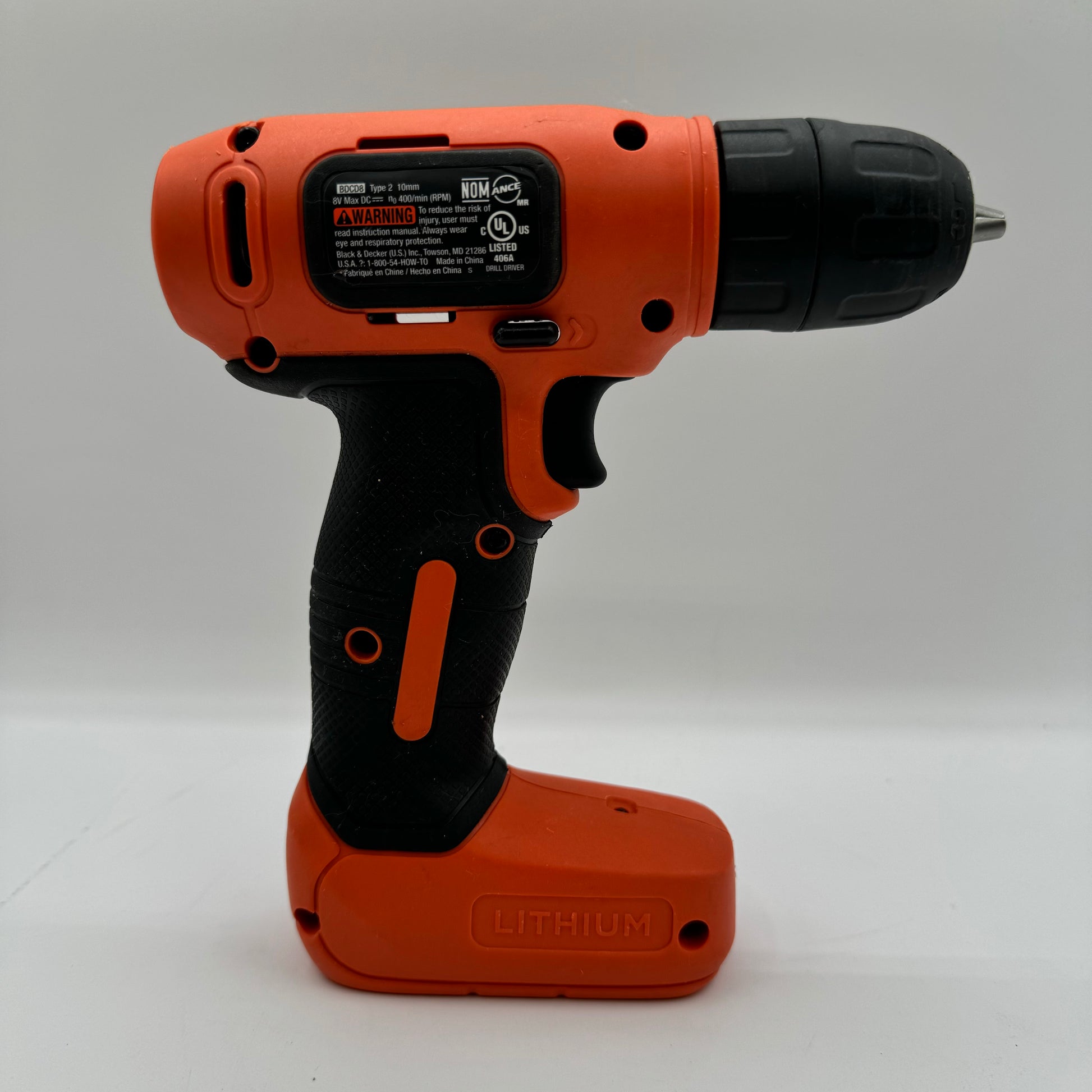 Black and decker drill bdcd8 shop