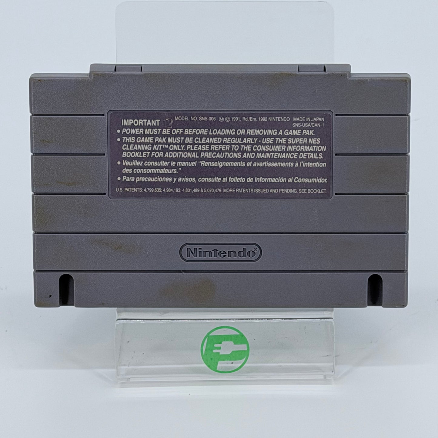 Super Mario World (Super Nintendo SNES, 1991) Cartridge Only