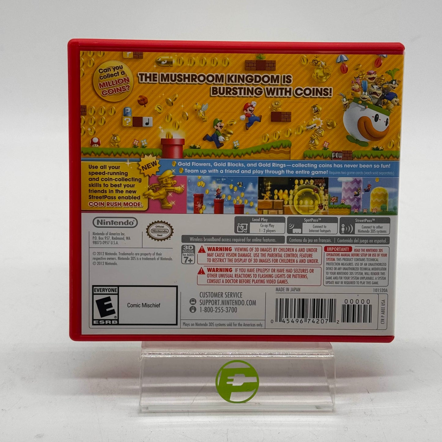 New Super Mario Bros. 2 (Nintendo 3DS, 2012)