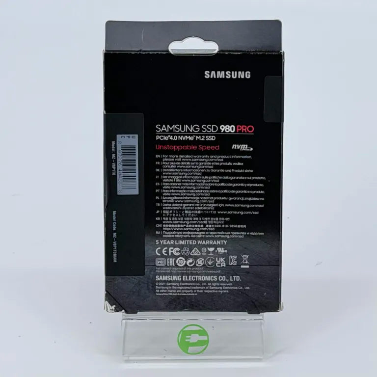 New Samsung 2280mm 980 Pro 1TB M.2 NVMe Gen 4.0 x 4 SSD MZ-V8P1T0