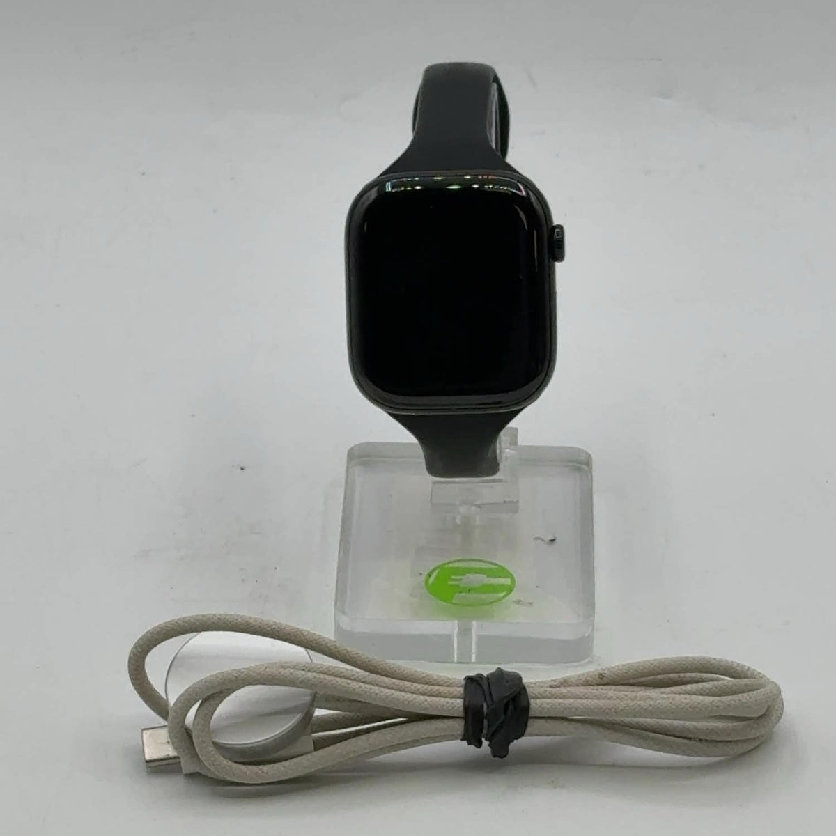 Unlocked Apple Watch Series 11 46MM Black Aluminum Aftermarket Band MFC44LW/A