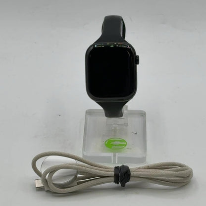Unlocked Apple Watch Series 11 46MM Black Aluminum Aftermarket Band MFC44LW/A