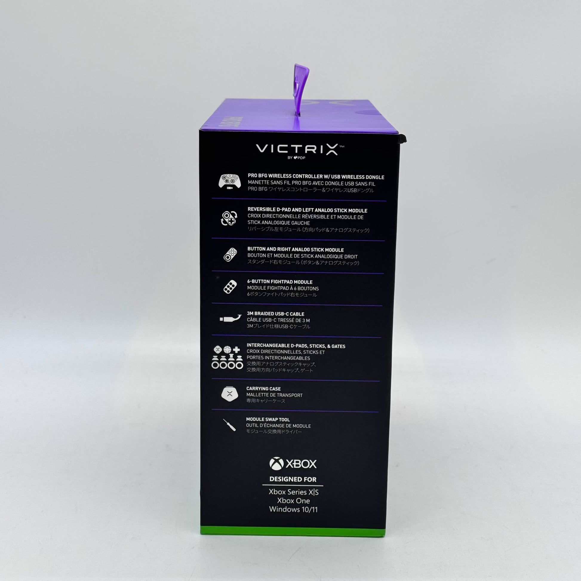 New PDP Victrix Pro BFG Black 049002BK Xbox One / Xbox Series X/S