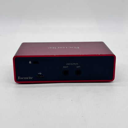 Focusrite Scarlett Solo Usb Audio Interface Gen 3