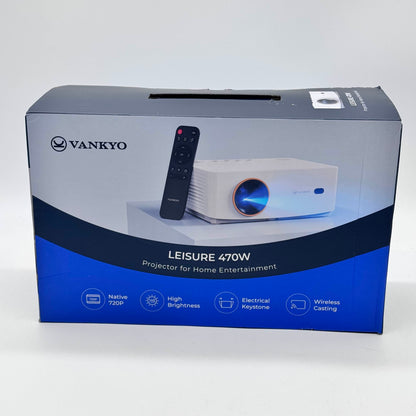 New Vankyo Leisure 1280 x 720P  LCD Projector WPY014