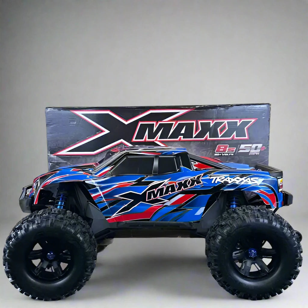 Traxxas X-Maxx Radio Control Vehicle 77096-4-BLUE