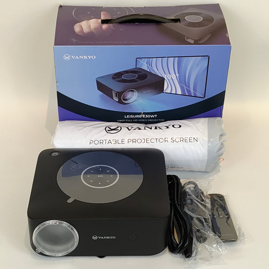 New Vankyo Leisure E30WT 1080P Full HD Video Projector